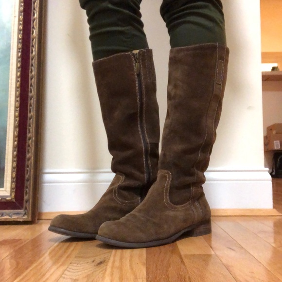 guess boots suede